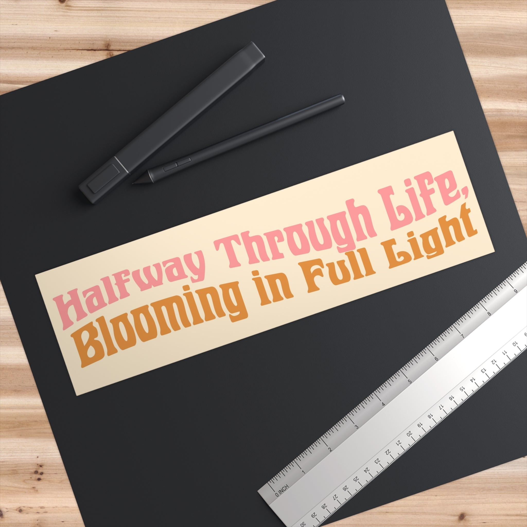 Blooming Life Bumper Stickers.