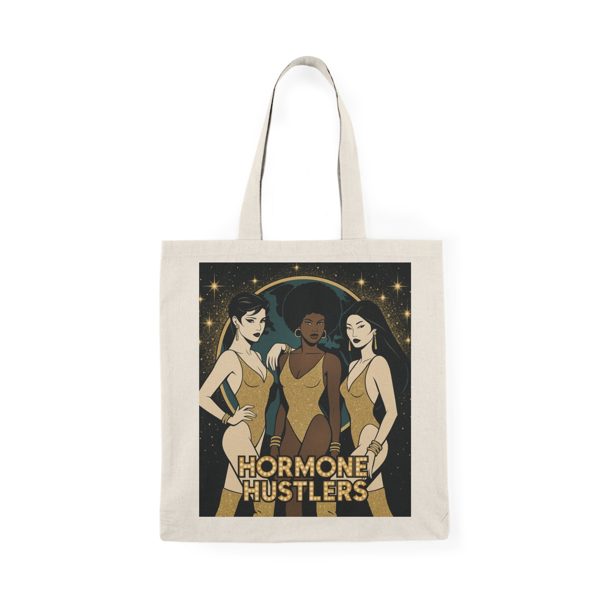 Hormone Hustlers. Retro Menopause Tote Bag for Bold Women