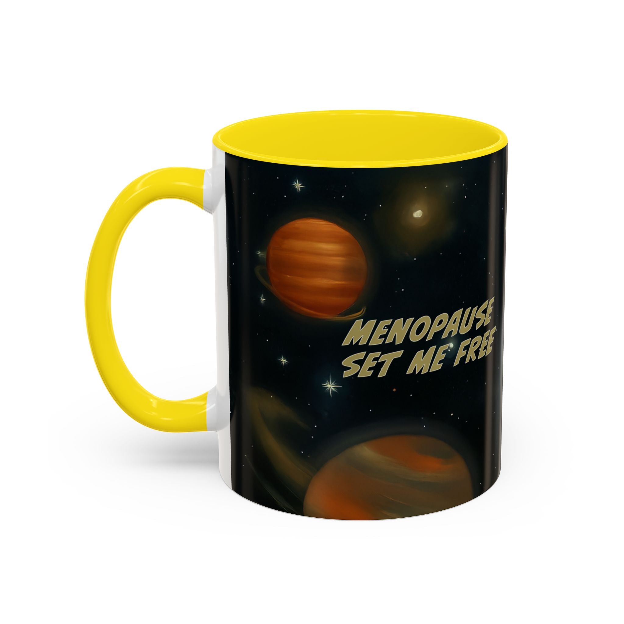Menopause, Set Me Free. Funny Retro Coffee Mug
