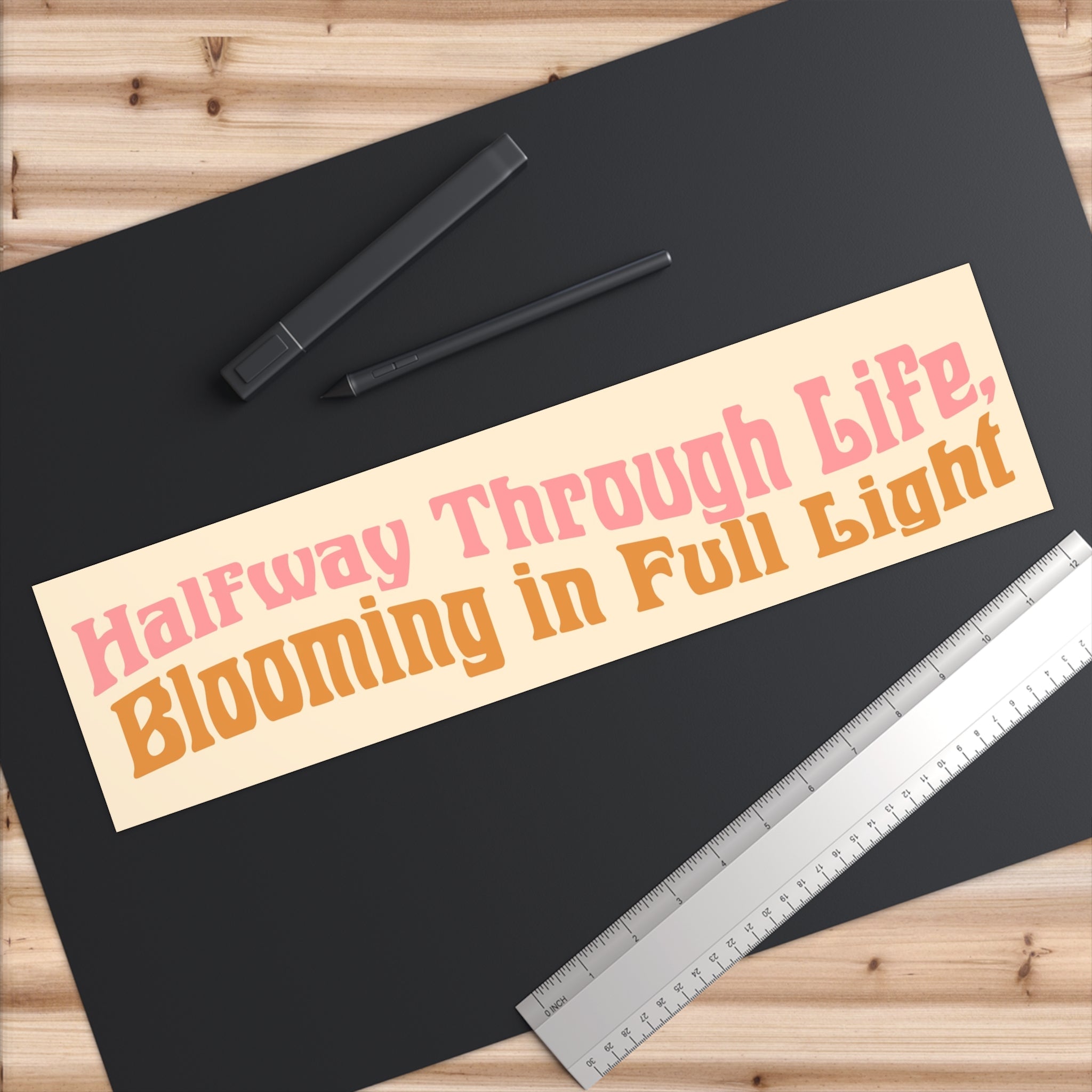 Blooming Life Bumper Stickers.