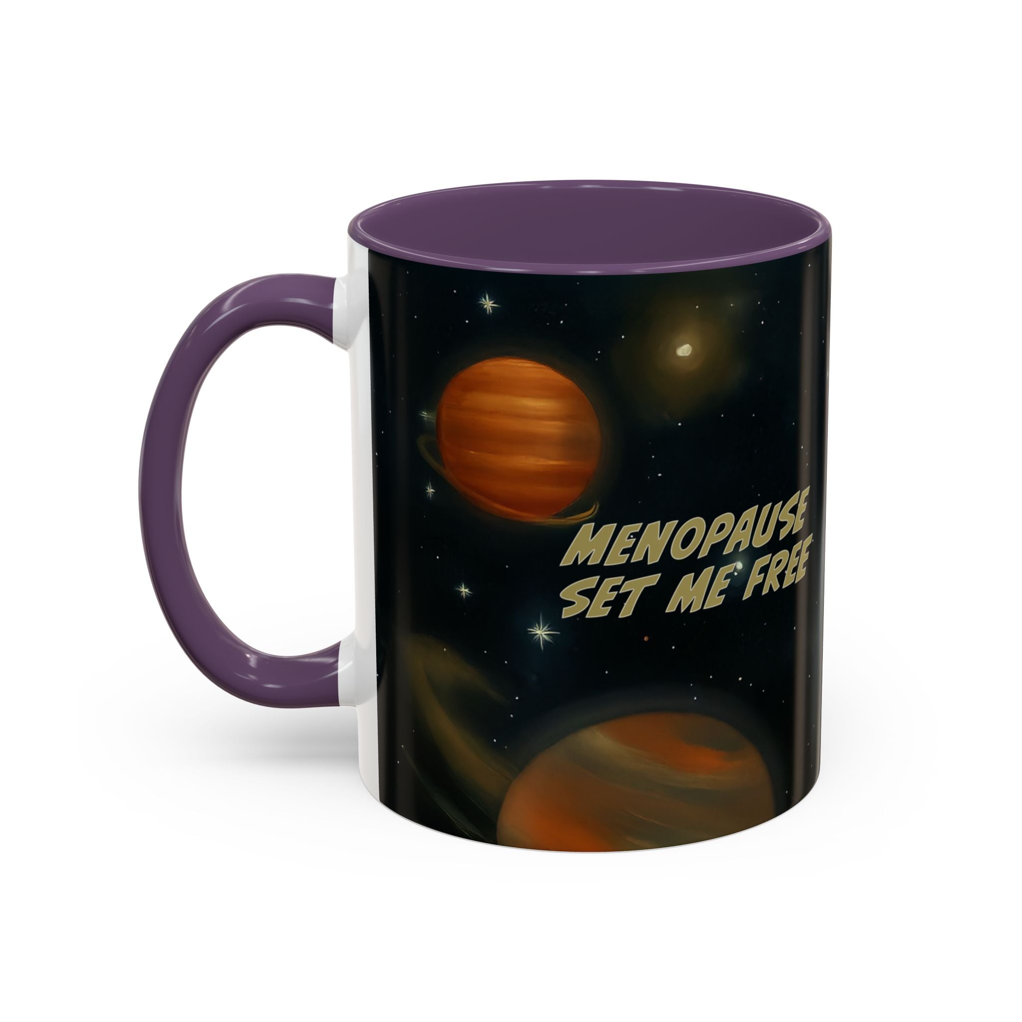 Menopause, Set Me Free. Funny Retro Coffee Mug