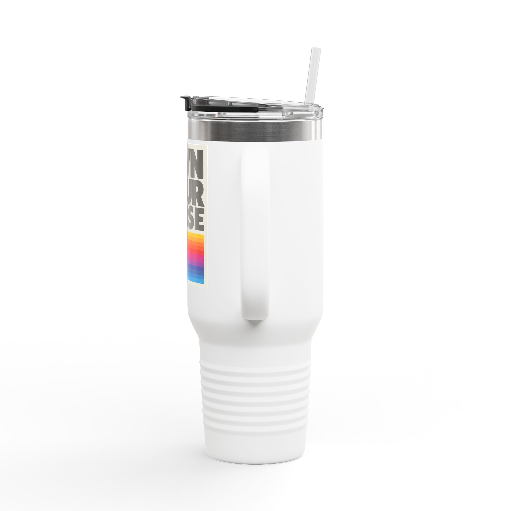 Own Your Pause – 40oz Insulated Travel Mug