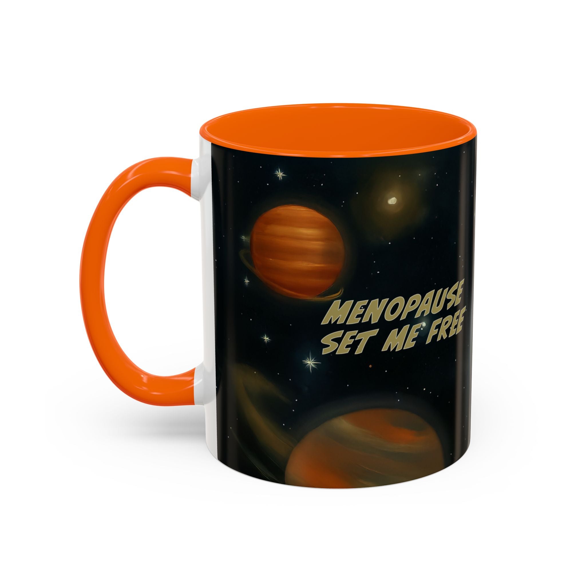 Menopause, Set Me Free. Funny Retro Coffee Mug