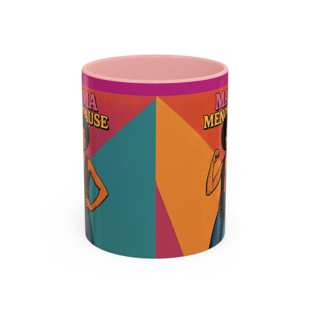 Midlife Confidence “Mama Menopause” Mug.  Funny Menopause Coffee Cup for Women