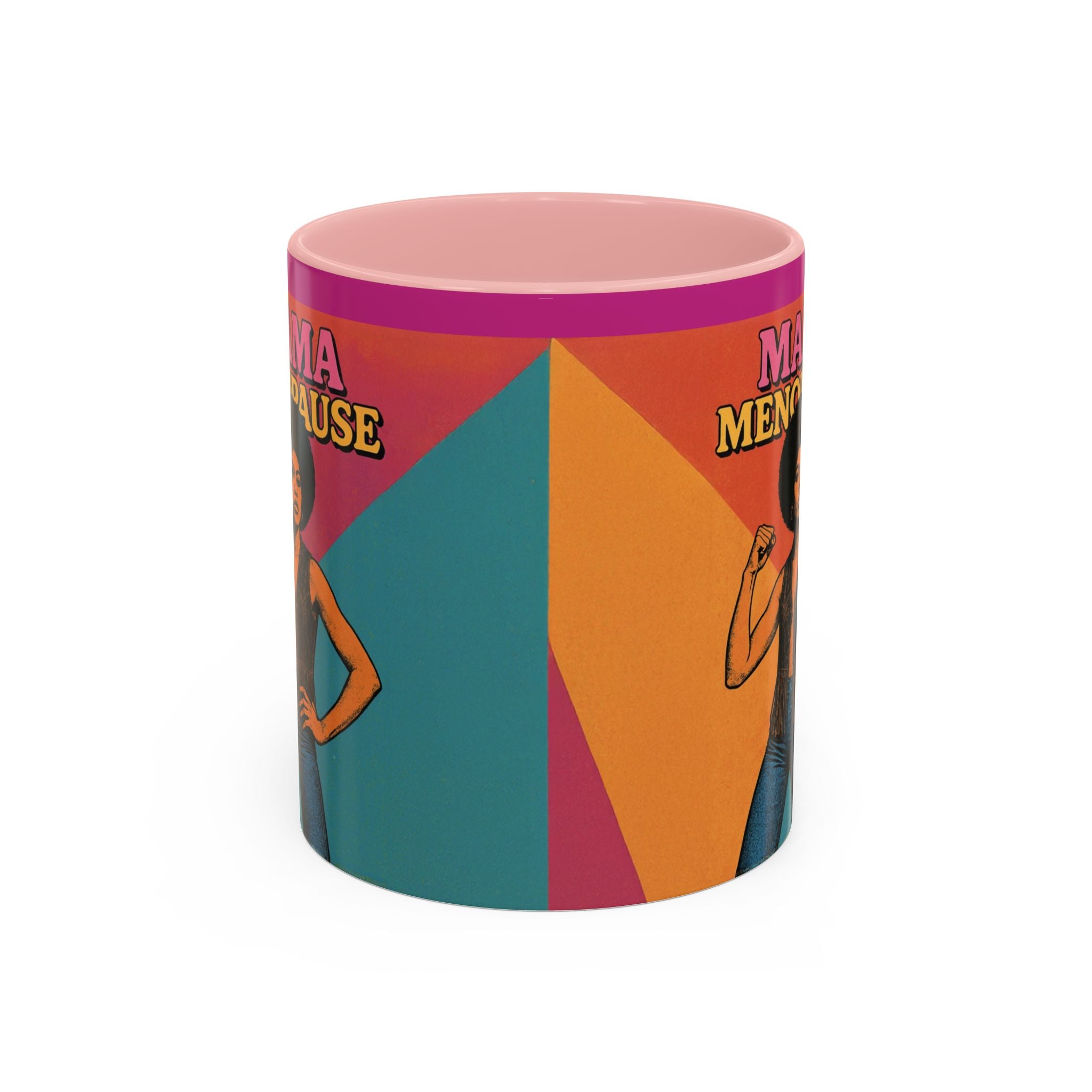 Midlife Confidence “Mama Menopause” Mug.  Funny Menopause Coffee Cup for Women