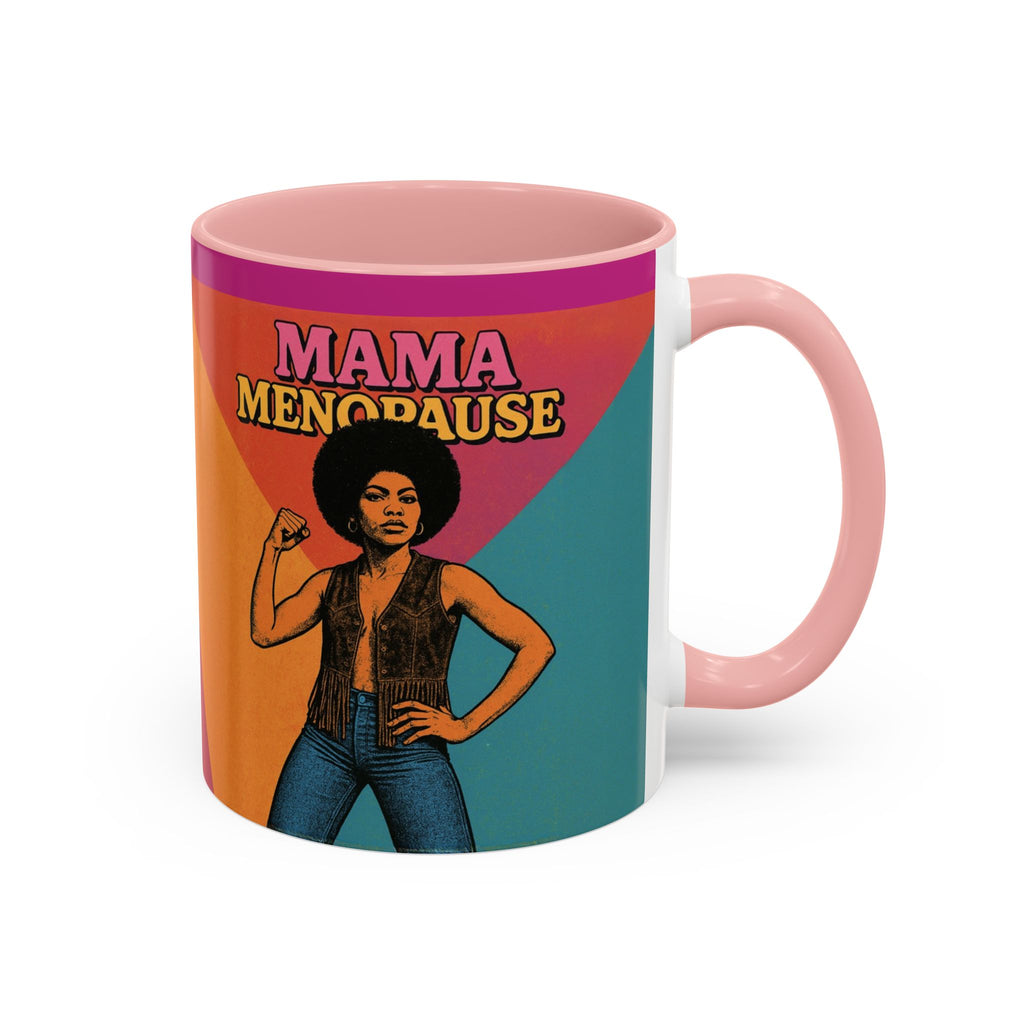 Midlife Confidence “Mama Menopause” Mug.  Funny Menopause Coffee Cup for Women