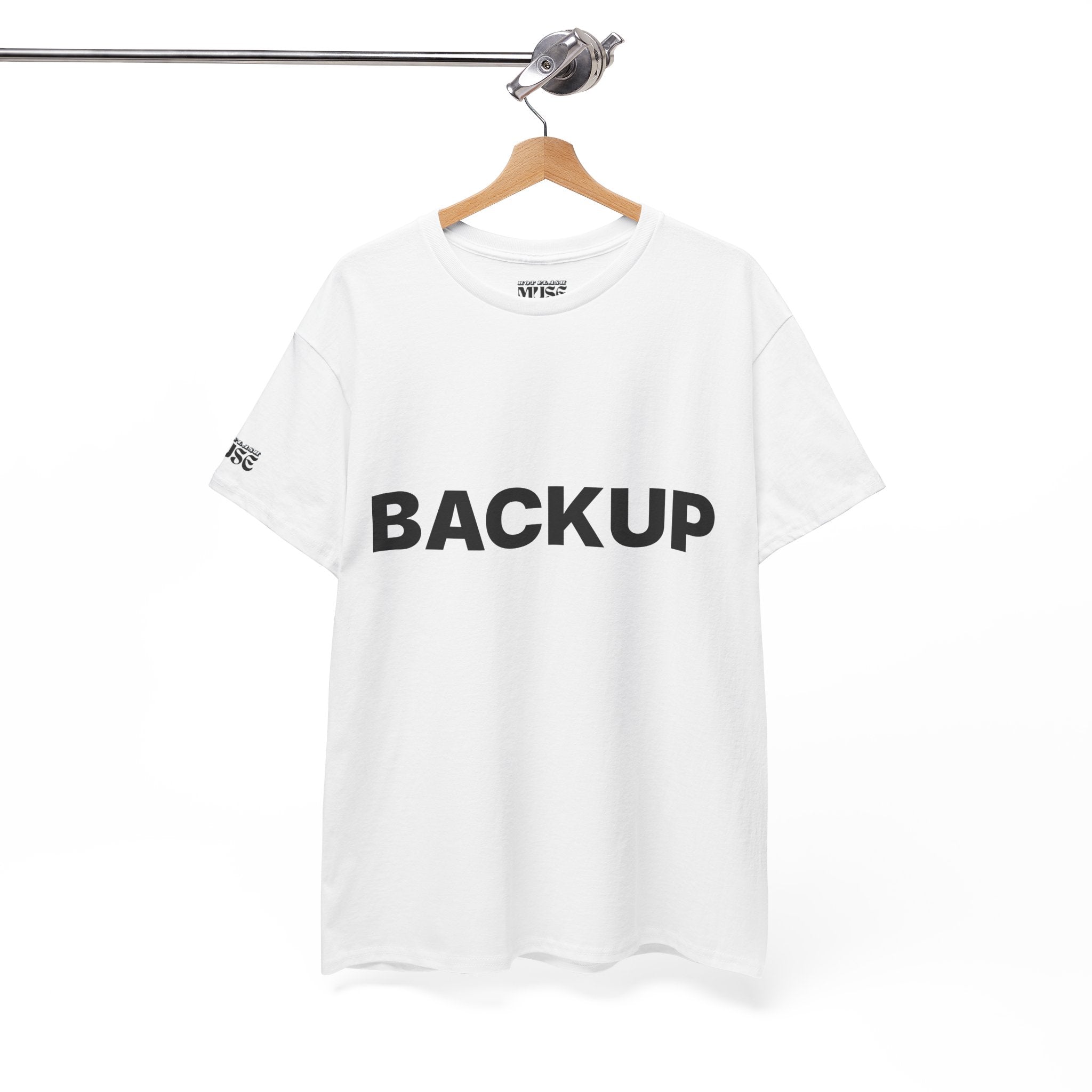 Women's BACKUP | HIGH VOLTAGE Statement T-Shirt. Bold Graphic Tee