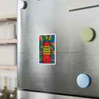 Mama’s Secret Weapon. Retro Kiss-Cut Vinyl Sticker