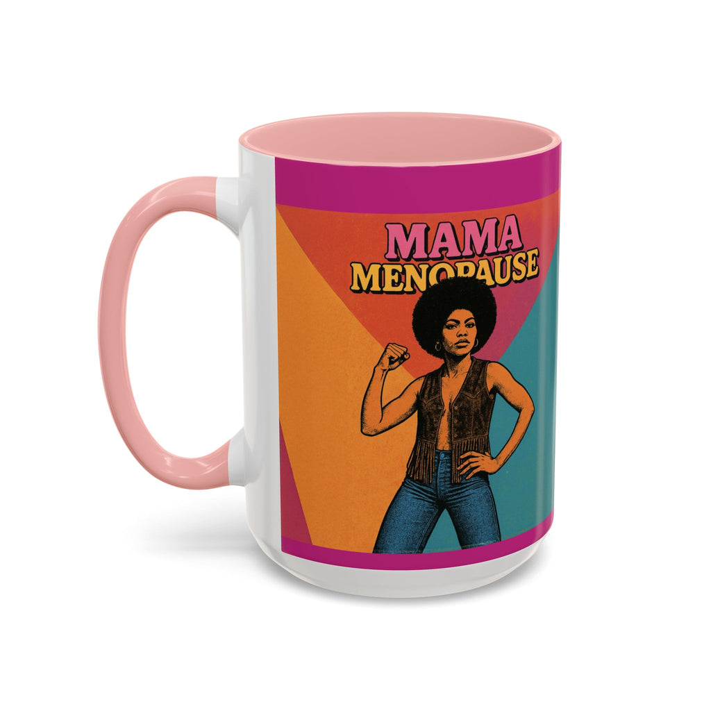 Midlife Confidence “Mama Menopause” Mug.  Funny Menopause Coffee Cup for Women