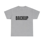 Women's BACKUP Statement T-Shirt. Bold Graphic Tee