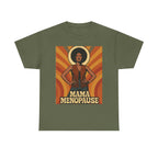 Menopause Mama. Retro Unisex Heavy Cotton T-Shirt