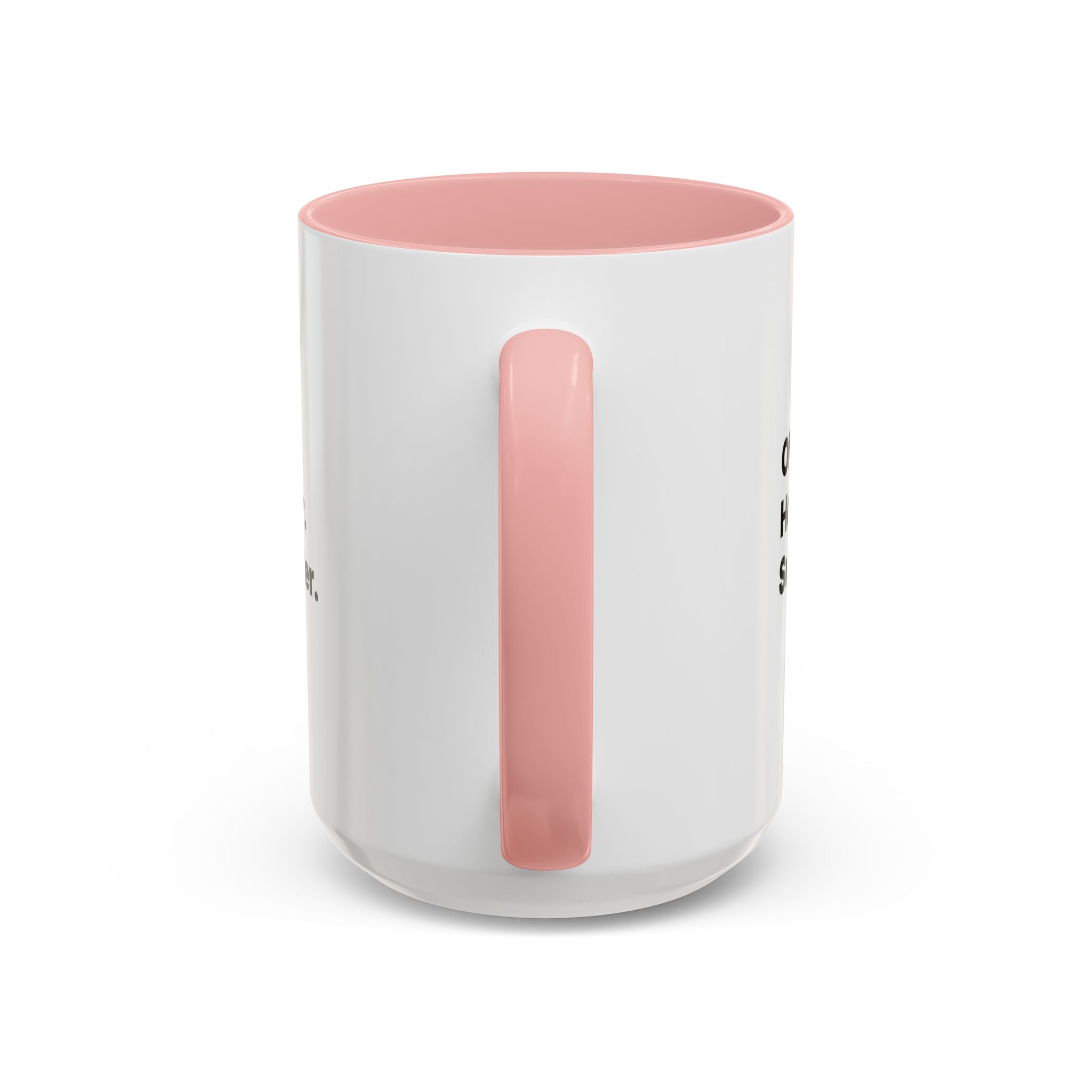 Older Hotter Smarter Coffee Mug, Funny 40th 50th 60th Birthday Gift for Her, Minimalist Aesthetic Accent Mug (11/15 oz)