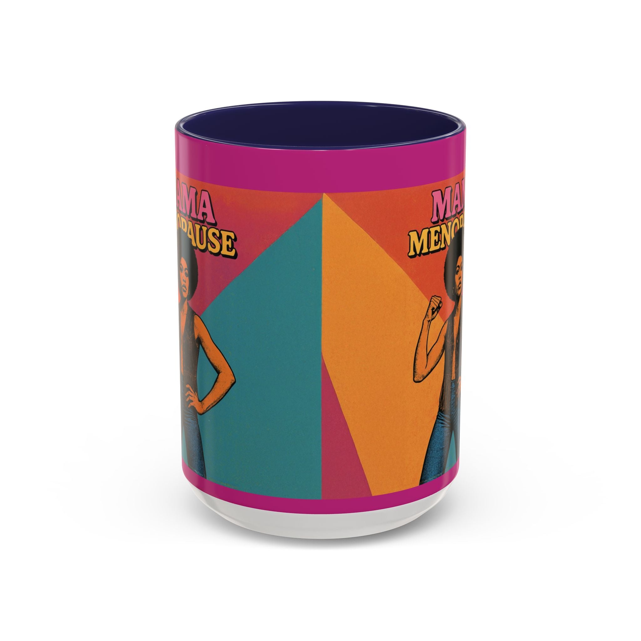 Midlife Confidence “Mama Menopause” Mug.  Funny Menopause Coffee Cup for Women