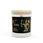 Menopause Set Me Free. Astronaut Frosted Glass Candle