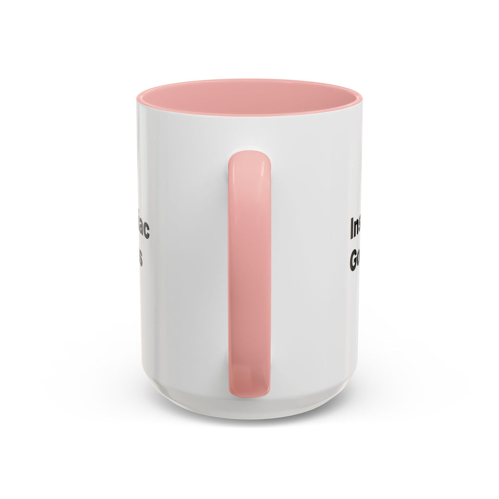 Insomniac Goddess Accent Coffee Mug — Funny Menopause Night Waking Gift