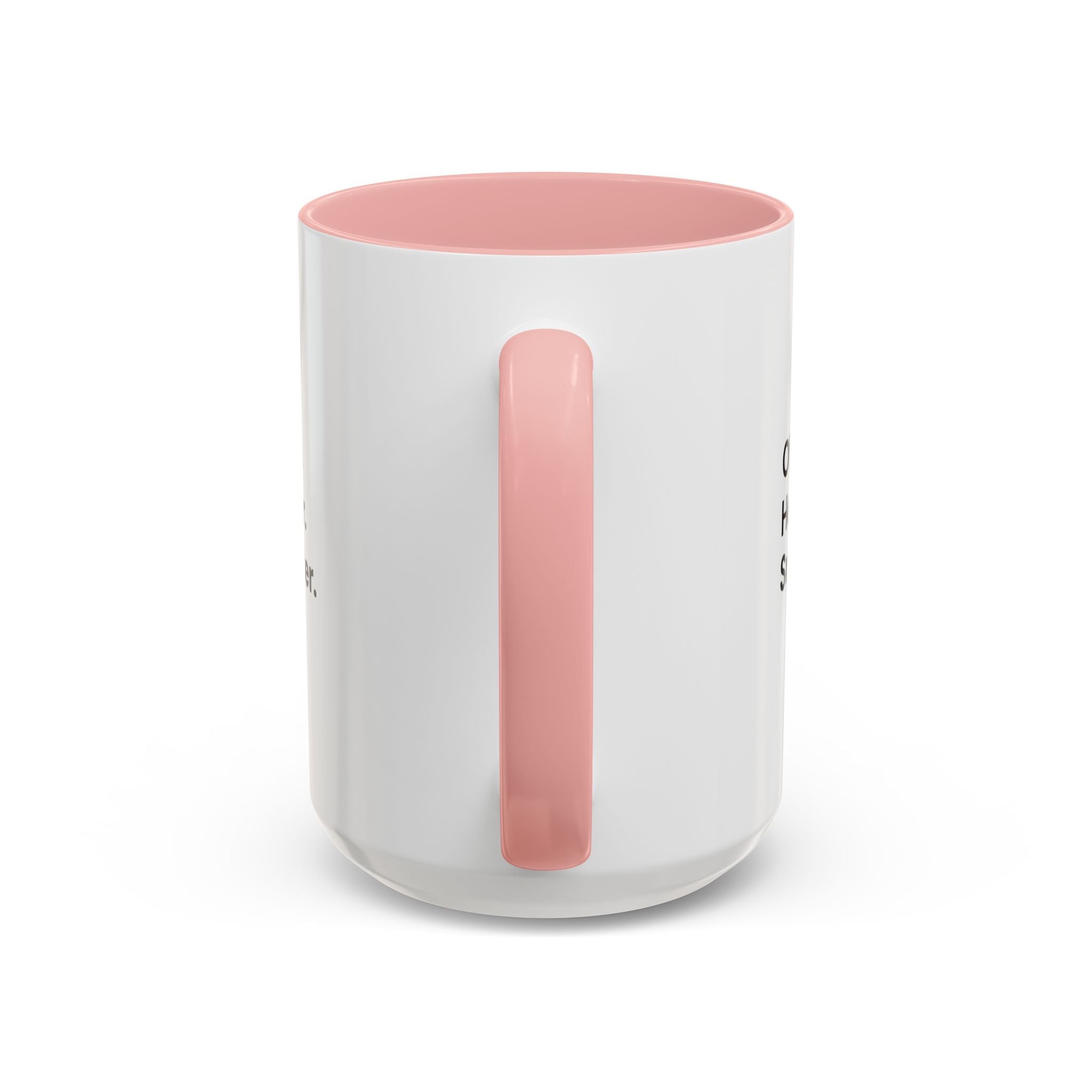 Older Hotter Smarter Coffee Mug, Funny 40th 50th 60th Birthday Gift for Her, Minimalist Aesthetic Accent Mug (11/15 oz)