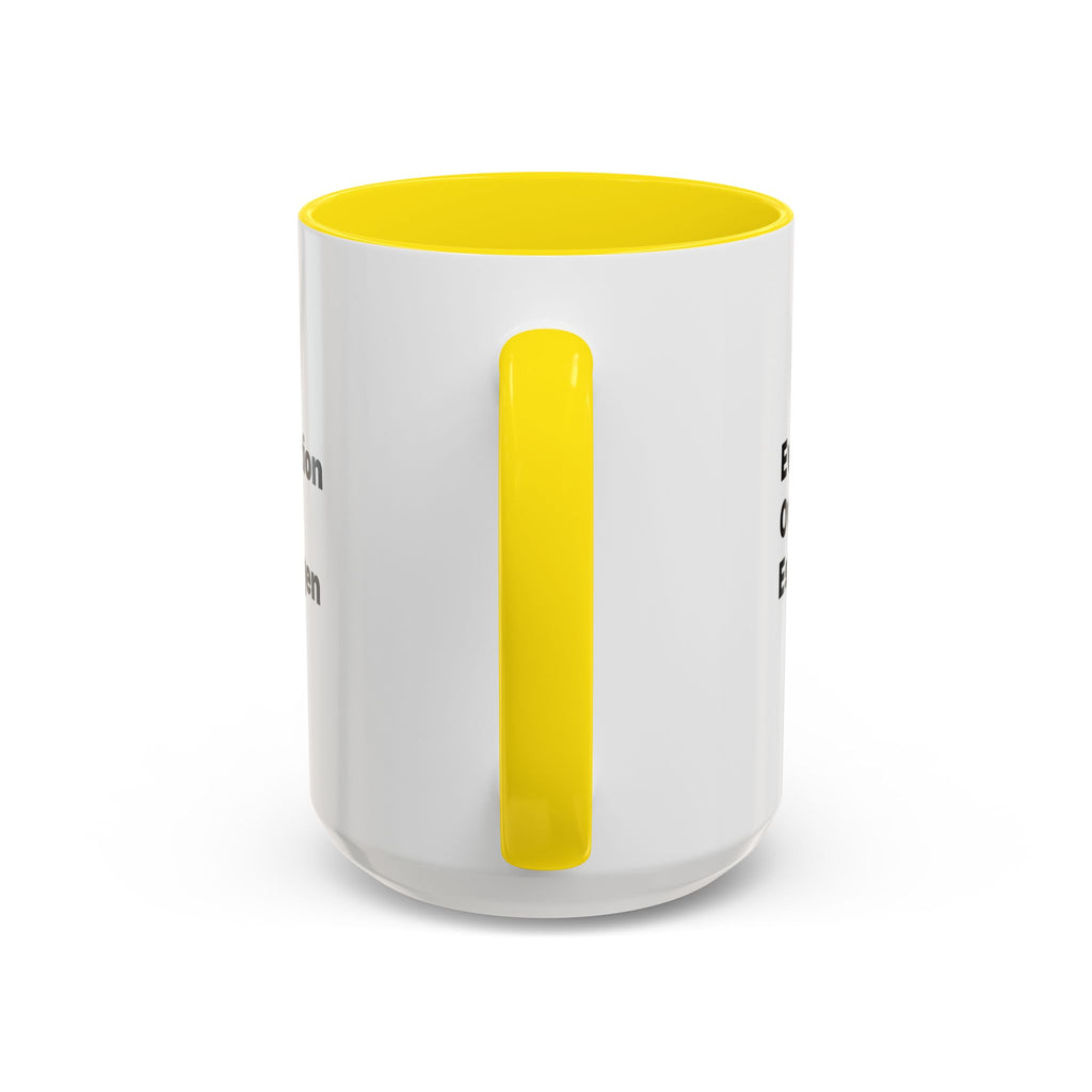 Evolution Over Estrogen Mug. Feminist Statement Coffee Cup (11/15 oz)
