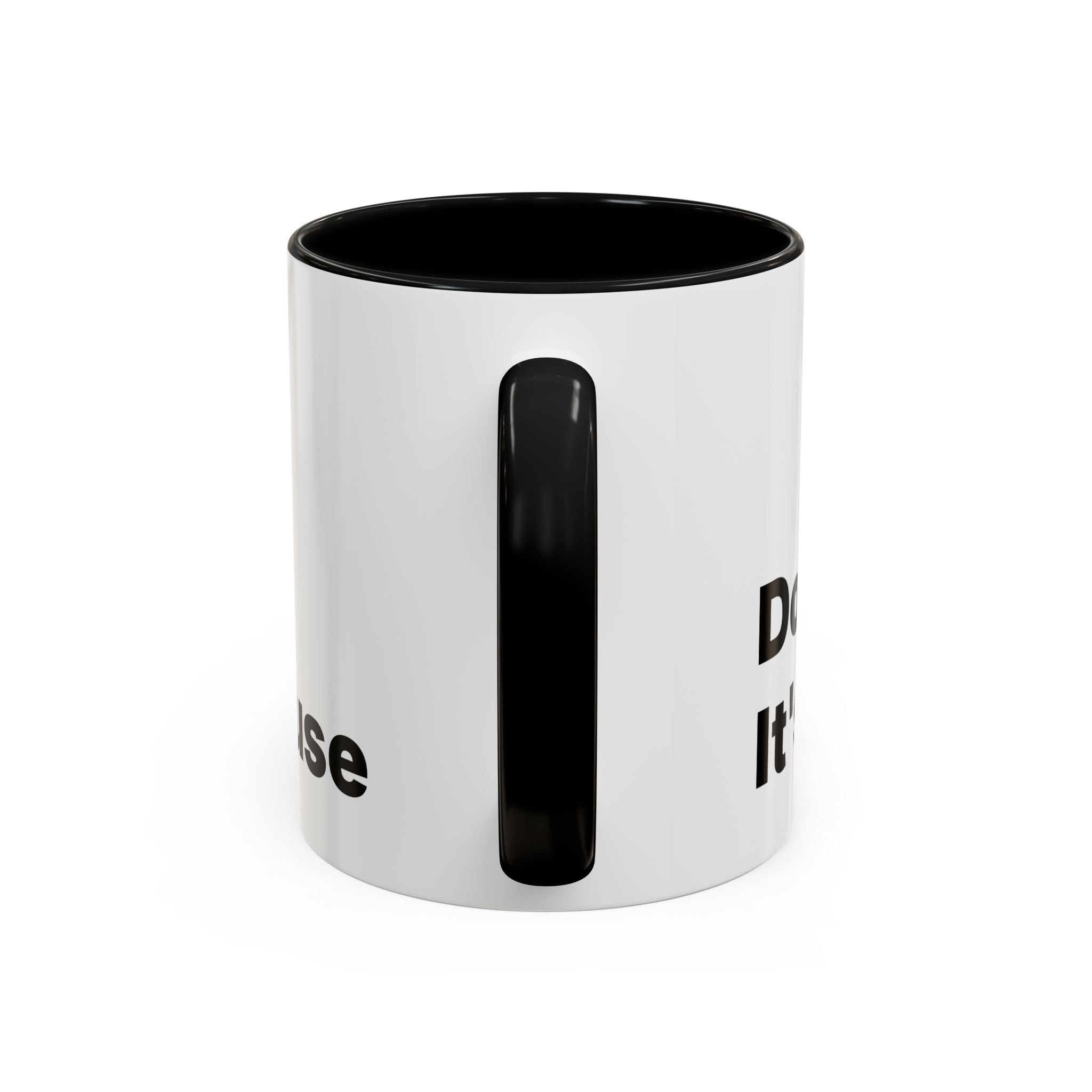 Don't Cry It's Only Menopause Accent Coffee Mug. Funny Menopause Gift