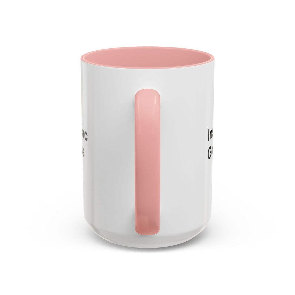 Insomniac Goddess Accent Coffee Mug — Funny Menopause Night Waking Gift