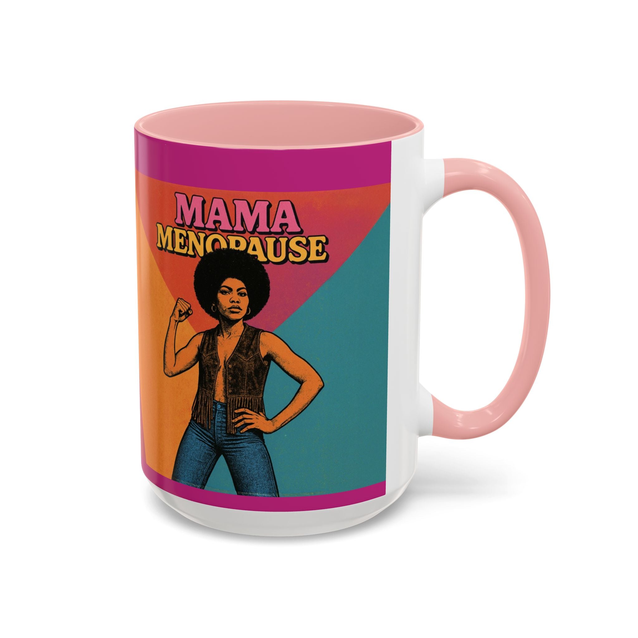Midlife Confidence “Mama Menopause” Mug.  Funny Menopause Coffee Cup for Women