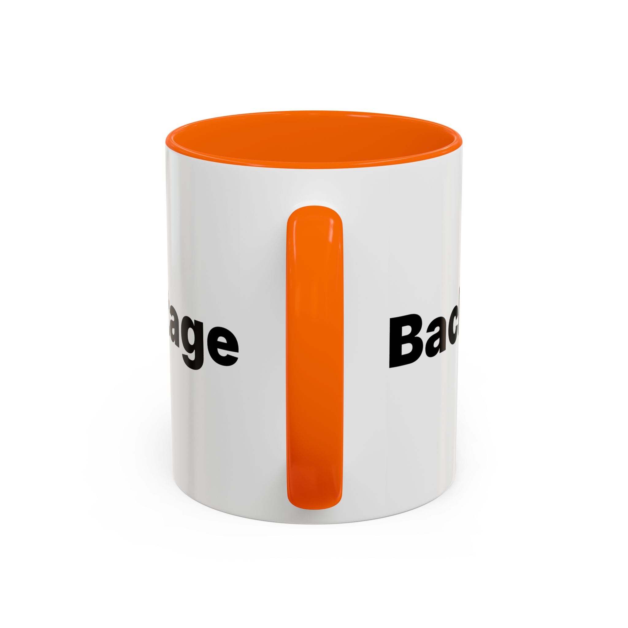 Menopause Humor Coffee Mug — “Back Up. High Voltage.” Accent 11/15oz