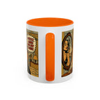 Hot Flashes & Lashes Mug.  Funny Menopause Coffee Cup for Women