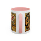 Hot Flashes & Lashes Mug.  Funny Menopause Coffee Cup for Women