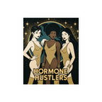 Hormone Hustlers retro kiss-cut vinyl decals