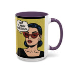 Hot. Flashy. Fabulous. Mug.  Funny Menopause Coffee Cup for Women