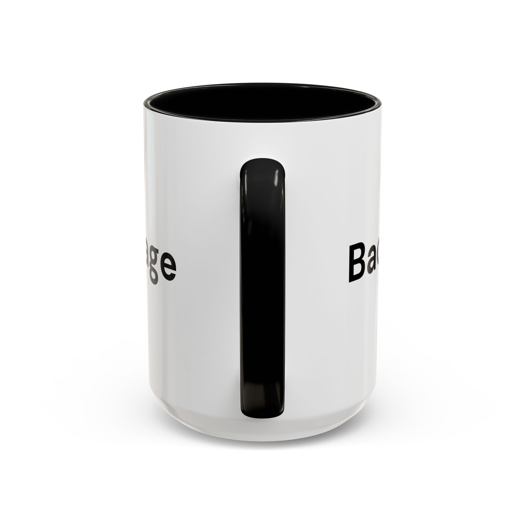 Menopause Humor Coffee Mug — “Back Up. High Voltage.” Accent 11/15oz