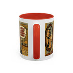 Hot Flashes & Lashes Mug.  Funny Menopause Coffee Cup for Women