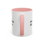 Insomniac Goddess Accent Coffee Mug — Funny Menopause Night Waking Gift