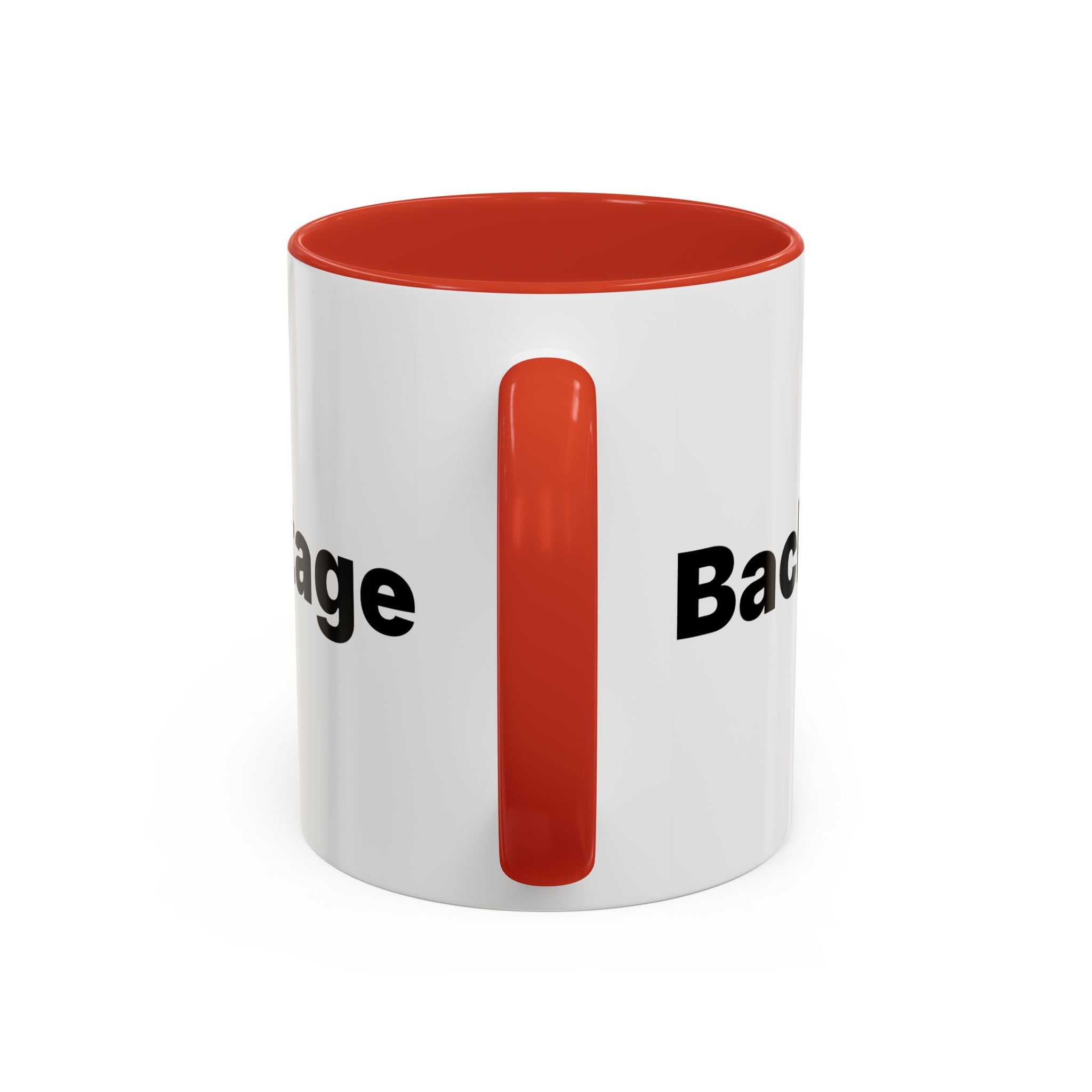 Menopause Humor Coffee Mug — “Back Up. High Voltage.” Accent 11/15oz