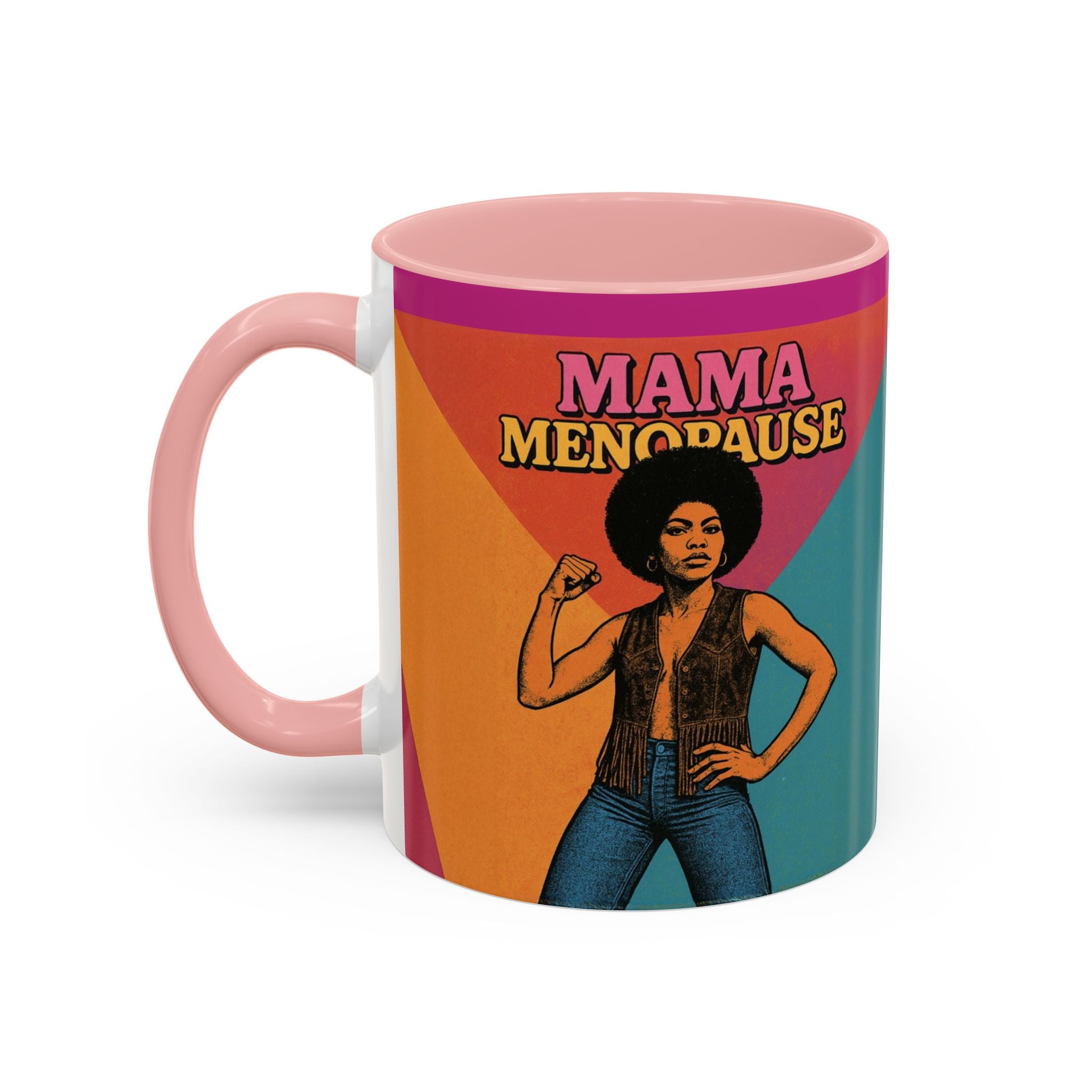 Midlife Confidence “Mama Menopause” Mug.  Funny Menopause Coffee Cup for Women