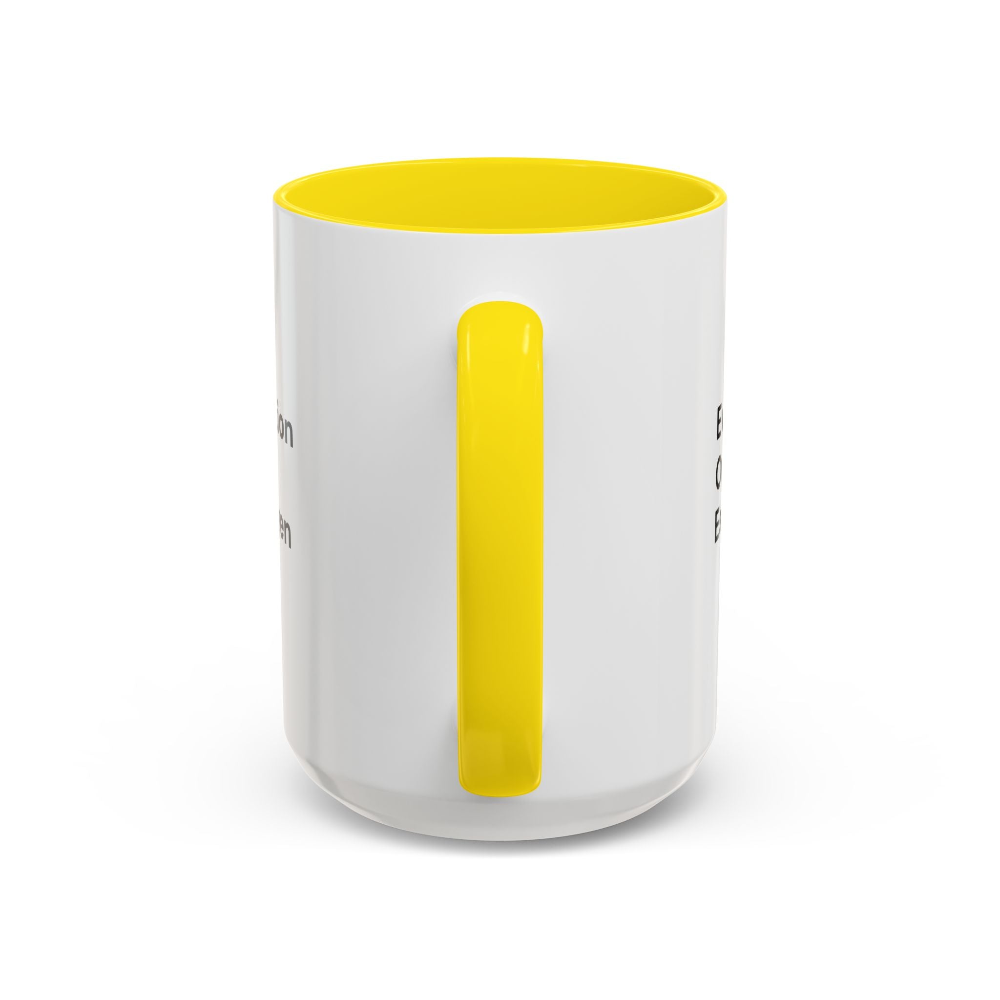 Evolution Over Estrogen Mug — Feminist Statement Coffee Cup (11/15 oz)