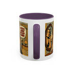 Hot Flashes & Lashes Mug.  Funny Menopause Coffee Cup for Women