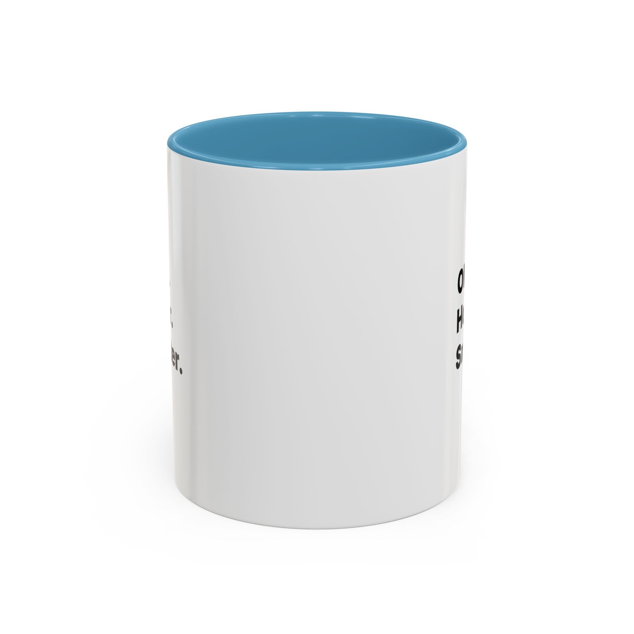 Older Hotter Smarter Coffee Mug, Funny 40th 50th 60th Birthday Gift for Her, Minimalist Aesthetic Accent Mug (11/15 oz)