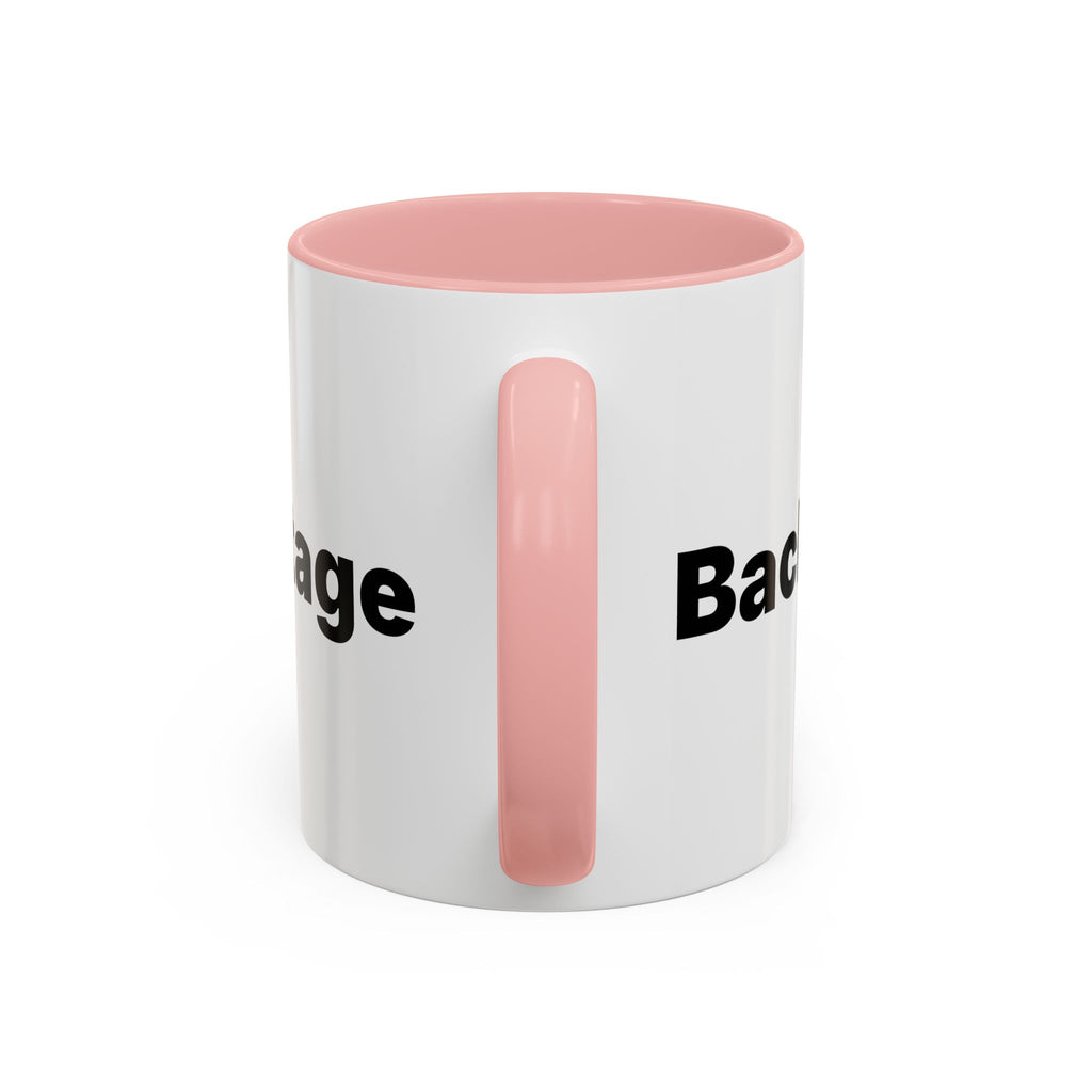 Menopause Humor Coffee Mug — “Back Up. High Voltage.” Accent 11/15oz