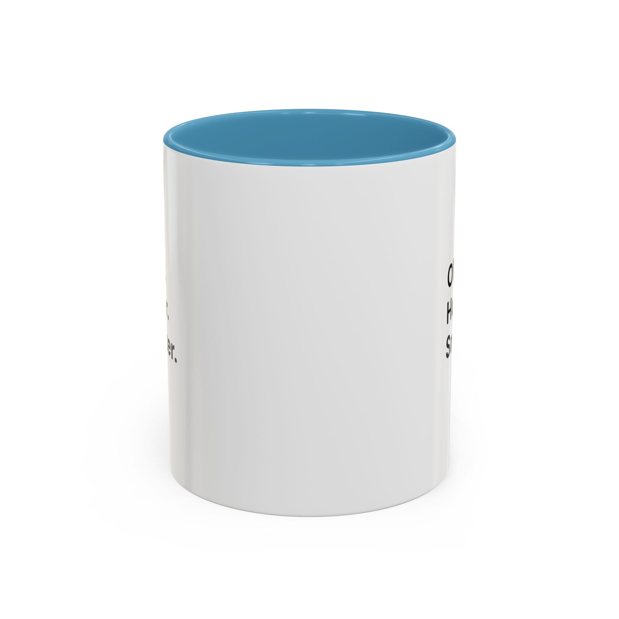 Older Hotter Smarter Coffee Mug, Funny 40th 50th 60th Birthday Gift for Her, Minimalist Aesthetic Accent Mug (11/15 oz)