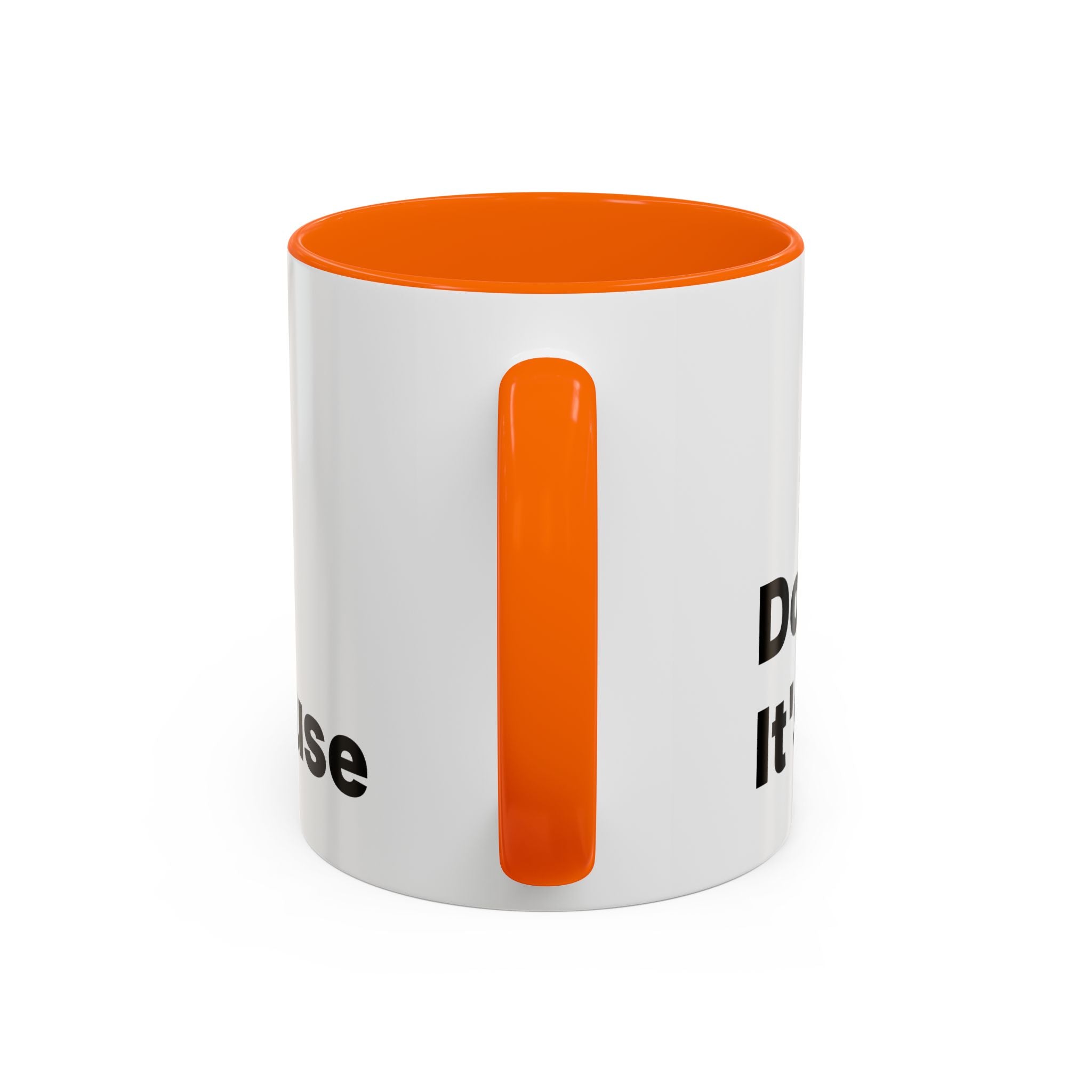 Don't Cry It's Only Menopause Accent Coffee Mug. Funny Menopause Gift