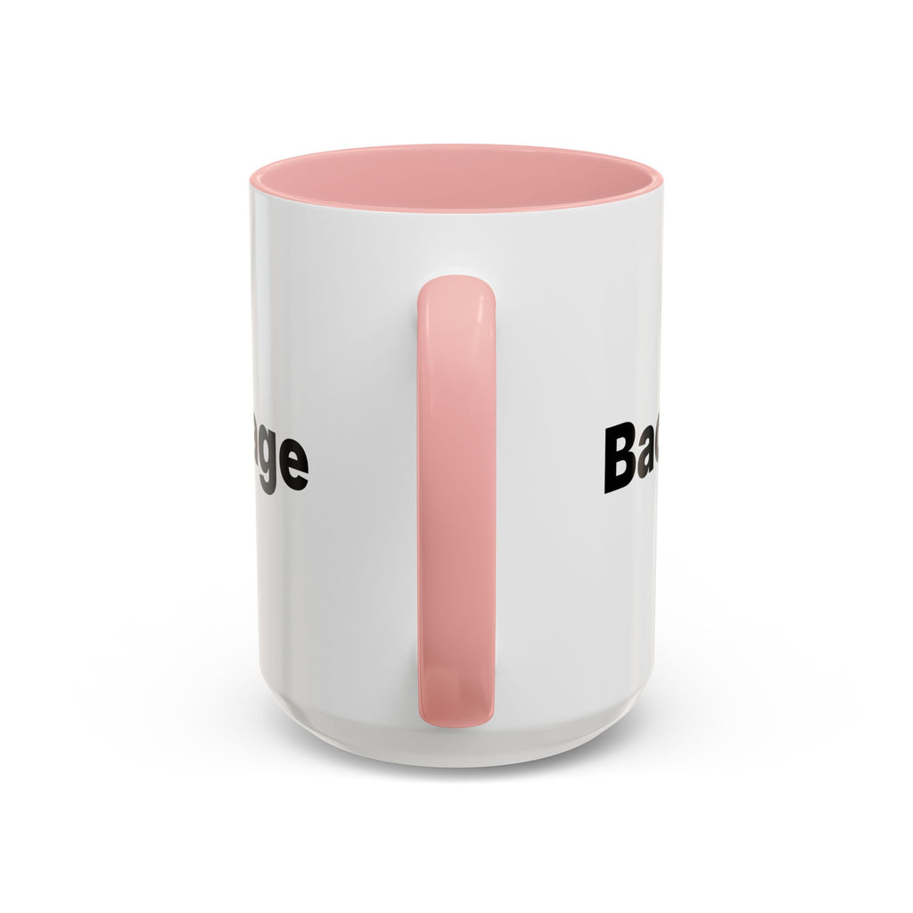 Menopause Humor Coffee Mug — “Back Up. High Voltage.” Accent 11/15oz