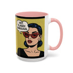 Hot. Flashy. Fabulous. Mug.  Funny Menopause Coffee Cup for Women