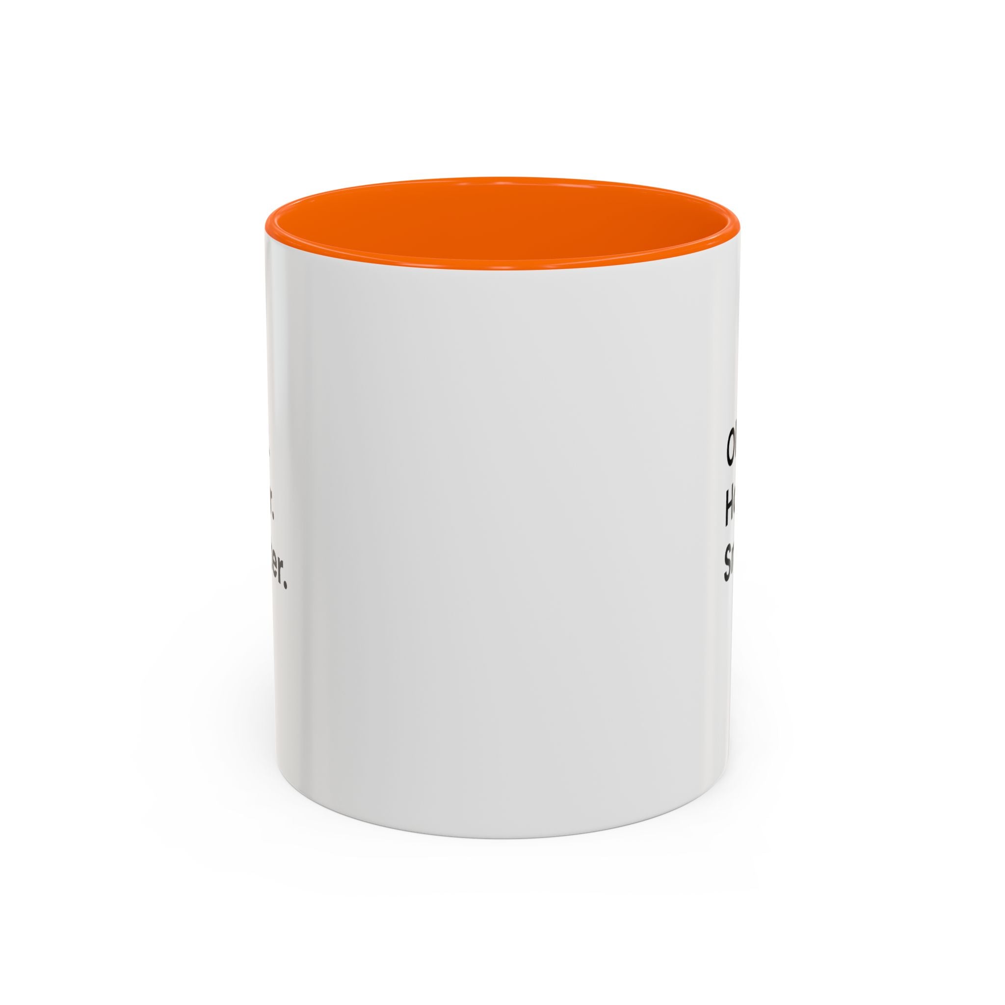 Older Hotter Smarter Coffee Mug, Funny 40th 50th 60th Birthday Gift for Her, Minimalist Aesthetic Accent Mug (11/15 oz)