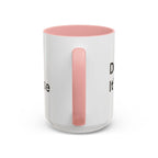 Don't Cry It's Only Menopause Accent Coffee Mug — Funny Menopause Gift