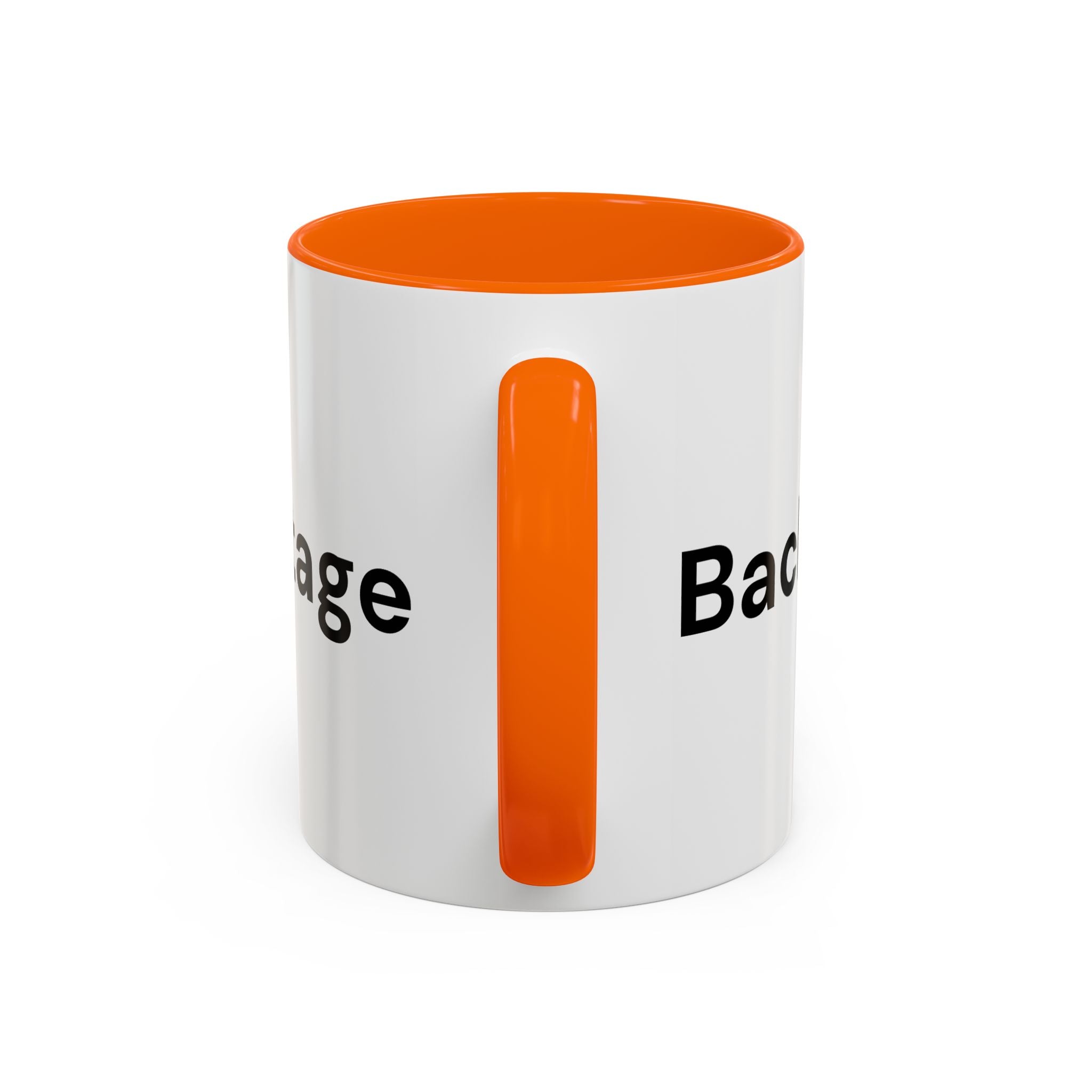 Menopause Humor Coffee Mug — “Back Up. High Voltage.” Accent 11/15oz