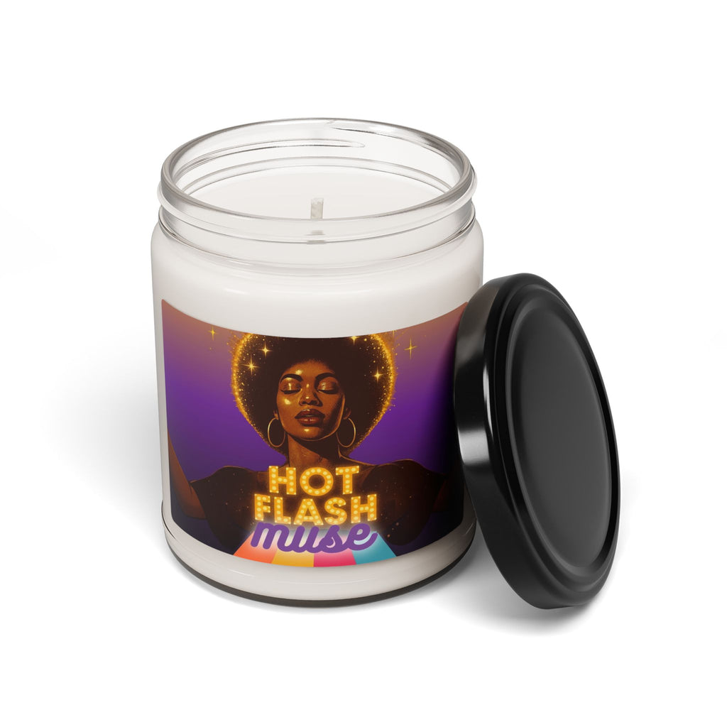 Hot Flash Muse. Levitating Scented Soy Candle