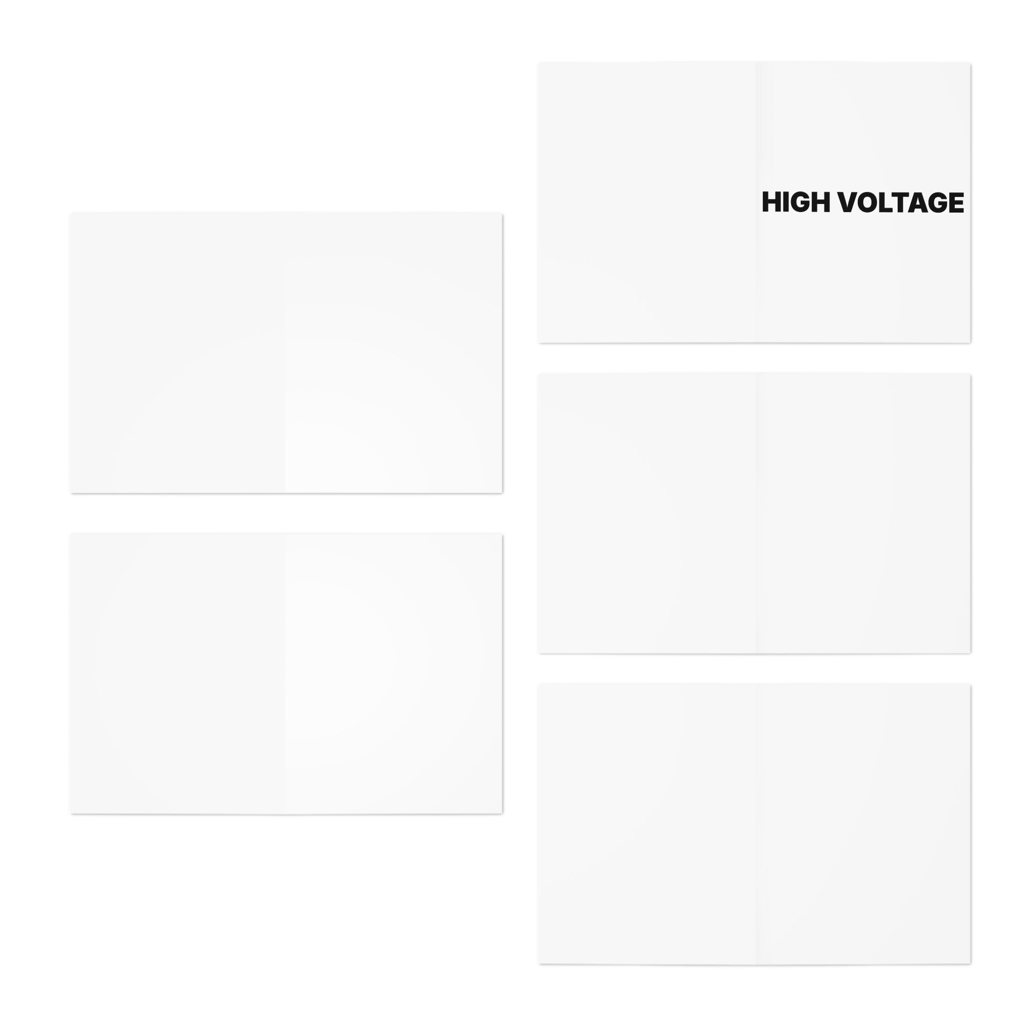 Menopause Greeting Cards 5-Pack. "Running Hot", "Hot Wise Wild", "BACK UP", "Respectfully, No", "Zero Tolerance"